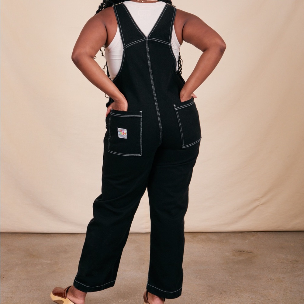 Big Bud Press Black Contrast-Stitch Jumpsuit - Picture 2 of 4